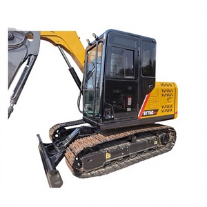 Mini-excavatrice Sany SY75C Pro d'occasion, 7 tonnes, excavatrice d'occasion DX225LCA DH225LC-7 25t 30 tonnes en état d'occasion - Product Image 1