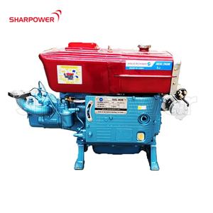 Высококачественный Zs1105 Zs1100 Zs1115 18Hp 15Hp 24Hp одноцилиндровый 4-тактный дизельный двигатель с водяным охлаждением с мотором и насосом - Product Image 1