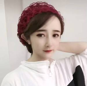 Romantic Lace Women's <b>Hat</b> - Breathable, Eco-friendly, Suitable <b>for</b> Daily Wear in All Seasons - Product Image 1