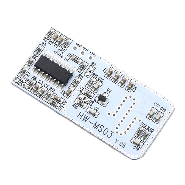 Bssy)Microwave Sensor Module Radar Human Sensing Switch Hw-Ms03
