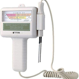 Appareil de test du chlore 2-en-1, machine de mesure de la teneur en chlore dans l'eau, instrument de mesure du chlore pour piscine, mesure du chlore dans l'eau - Product Image 1