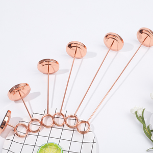 Porta Menús de Acero Inoxidable de Alta Calidad, Elegante Soporte para Menús de Restaurante para Bodas, Colores Dorado/Oro Rosa/Negro, Marca Grace Metal - Product Image 5