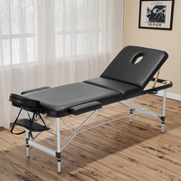 Camilla de masaje portátil plegable, duradera, de alta calidad, barata, cama de masaje corporal relajante, mesa de SPA para Spa Facial, mesa de masaje
