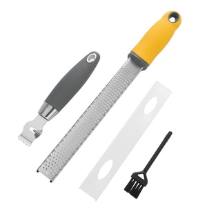 Râpe à citron et à fromage en acier inoxydable 304 robuste avec poignée ergonomique, outil de cuisine professionnel pour agrumes et gingembre - Product Image 6
