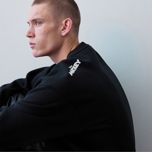 Hombre Sudadera Fleece Inside Pullover 100% Algodón Peso pesado Cuello redondo Jumper Hombres Sudadera - Product Image 4