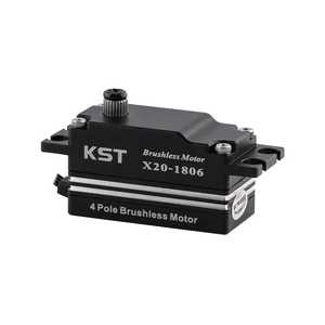 Precio al por mayor KST X20-1806 18KG sin escobillas de perfil bajo para coches de drift en carretera a escala 1:10, buggies, aviones acrobáticos, jets y drones - Product Image 2