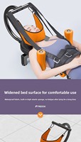 Lit de traction électrique inclinable en acier pour le cou et le dos, appareil de traction à domicile pour soulagement lombaire et étirement, dispositif de suspension physique pour le cou, modèle dédié