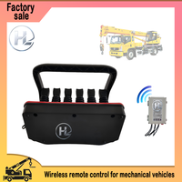 Control Remoto Inalámbrico a Prueba de Agua de Metal y Plástico para Camiones, Grúas y Vehículos Mecánicos, 1 Año de Garantía (Modelo Rojo)