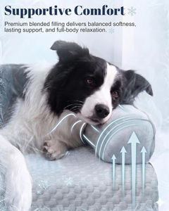 Cama refrescante personalizada para perros, colchoneta transpirable para mascotas, protector grueso para sofá de mascotas, antideslizante, para mantener fresco en verano, para usar en sofá, cama o coche. - Product Image 2