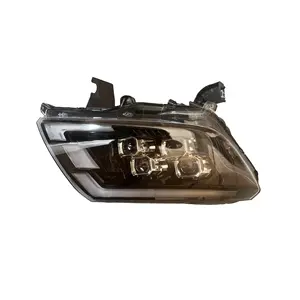 Farol de carro com preço de fábrica, farol de cabeça para Nissan Navara, conjunto de farol de carro