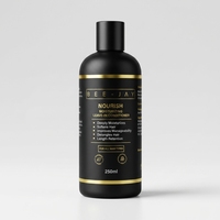 Autocollants personnalisés pour étiquettes de parfum, imperméables, durables, en or brossé