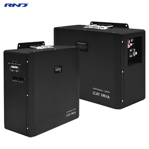 Batterie LiFePO4 murale personnalisée 12,8 V 100 Ah/200 Ah avec BMS intelligent intégré, écran LCD, garantie de 3 ans, plus de 6000 cycles pour les systèmes solaires - Product Image 4