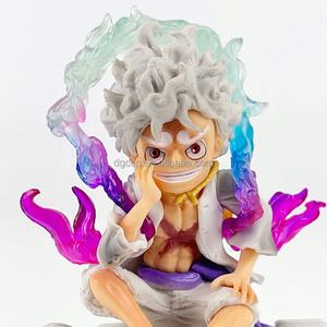 Figurine d'action One Piece de haute qualité, Monkey D. Luffy Nika <span class=keywords><strong>Man</strong></span>, statue en PVC, jouet de collection, modèle exquis de 10 cm, décoration - Product Image 5