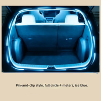 Lumière d'ambiance pour coffre de voiture, modification intérieure, LED décorative, sans câblage, détection automatique, bande lumineuse pour coffre pour VW