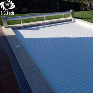 Couverture de <span class=keywords><strong>piscine</strong></span> PC étanche, troisième génération, avec lames de 16,5 mm, support en aluminium anti-corrosion pour <span class=keywords><strong>piscine</strong></span> enterrée - Product Image 6