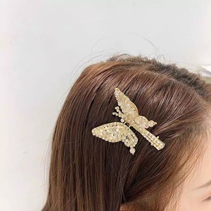 Clips para el pelo de mariposa, perlas móviles Blingbling, Clips para el pelo de mariposa dinámicos Super <span class=keywords><strong>Magic</strong></span> Breath, diamantes de imitación pequeños, venta al por mayor - Product Image 4