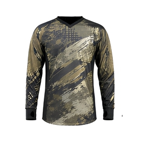 เสื้อเพนท์บอลแขนยาวลายพราง โพลีเอสเตอร์ สำหรับเล่นเกมกลางแจ้ง สำหรับผู้ใหญ่และเยาวชน แห้งเร็ว อุปกรณ์เพนท์บอล - Product Image 2