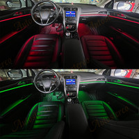 Lampe d'ambiance pour tableau de bord pour Ford Mondeo SYNC 3 2013-2021 Lampe d'ambiance intérieure à LED pour lecteur multimédia