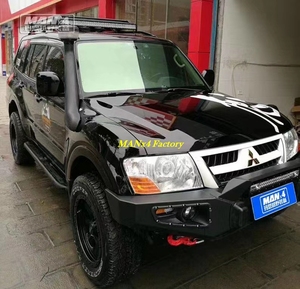 Paraurti Anteriore Bull Bar in Acciaio di Alta Qualità 4WD per Pajero <span class=keywords><strong>Montero</strong></span> V60 V70 V73 V77 - Product Image 5