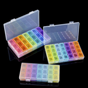 Caja de medicamentos transfronteriza, empaque para tratamiento de siete días a la semana, y caja para empaque de medicamentos. - Product Image 1