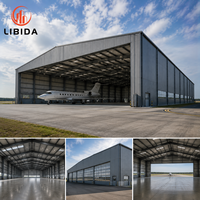 Nave Industrial Prefabricada Modular de Acero, Resistente al Viento, con Estructura de Acero de Alta Estabilidad, Certificada por la CE, para Salas de Exposiciones