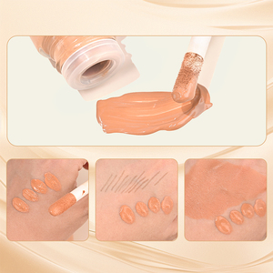 Para opciones de tonos de piel Impermeable Cobertura de larga duración Logotipo personalizado <span class=keywords><strong>Crema</strong></span> de base líquida con varita - Product Image 3
