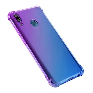 Anti Scratch Gradient สี Soft Shell สำหรับ Huawei Y9 2019 กรณี