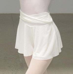 2025 <span class=keywords><strong>Short</strong></span> de Ballet pour femmes taille haute Double couche Yoga jupe pantalon court filles Skate gymnastique doux maille vêtements de <span class=keywords><strong>danse</strong></span> - Product Image 2
