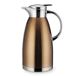 Jaune 304 en acier inoxydable 1.8L 2.3L <span class=keywords><strong>carafe</strong></span> en acier Inoxydable pour café thé vin et autres boissons thermique isolation bouilloire - Product Image 3