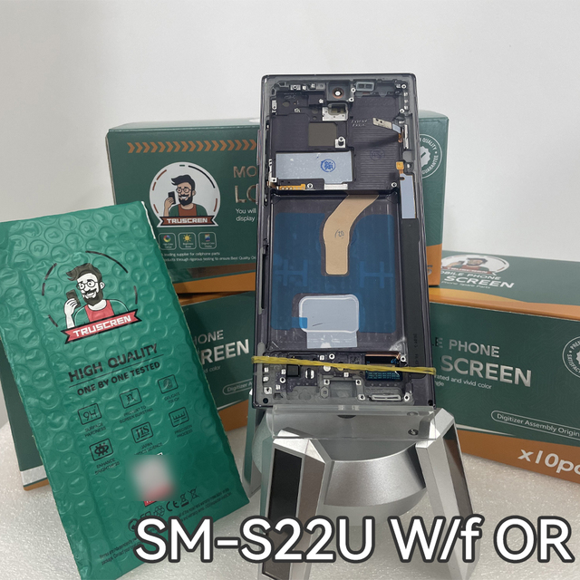 Phone Display Lcd Screen for Samsung S22 Ultra Lcd Screen for Samsung Lcd Panel Replacement