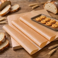 Papier sulfurisé en silicone antiadhésif, imperméable, résistant à la graisse, de qualité alimentaire, écologique, coupé sur mesure, en gros, pour la cuisson du pain – Fournisseur d'usine