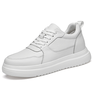 Zapatillas Casuales para Hombre con Aumento de Altura de 8CM, Zapatos de Cuero de Doble Capa para Estudiantes, Forro de Malla para Primavera - Product Image 6