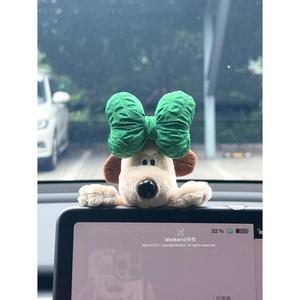 ใหม่อะนิเมะคอสเพลย์นักบินสุนัขตกแต่งรถ <span class=keywords><strong>Gromit</strong></span> ตุ๊กตาของเล่นตกแต่งภายในศูนย์ควบคุมหน้าจอกระจกมองหลังสาวของขวัญ - Product Image 5