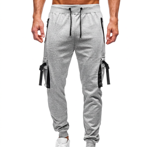 Pantalon cargo pour homme en coton 100% de haute qualité, style streetwear, coupe décontractée et ample, personnalisable, vente en gros - Product Image 1