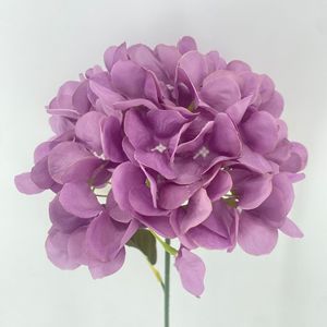 Hydrangea Artificial <b>Flower</b> Bouquet Silk High Simulation Wedding Decoration <b>Single</b> Branch YG 01 - Product Image 4
