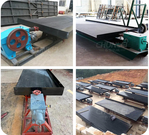 Máy tuyển trọng lực khai thác vàng quy mô nhỏ, bàn rung mini để bán - Product Image 4