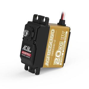 Super Offre B53DHN Boîtier Métallique 8.4V HV 20KG Engrenage Titane à Couple Élevé 25T Servo Numérique STD pour Voiture et Avion RC - Product Image 5