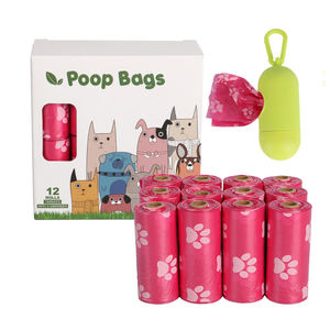 <span class=keywords><strong>S</strong></span>ıcak satış yüksek kalite biyobozunur Pet köpek kaka poşetleri özel Logo baskılı çevre dostu plastik Doggie atık torbaları toptan - Product Image 5