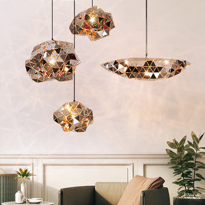 Lustre moderne minimaliste à LED rond à tête unique pour éclairage décoratif domestique - Product Image 2