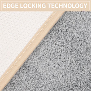 Logotipo moderno personalizado impreso antideslizante barato pie impermeable alfombra para suelo de alfombra - Product Image 4