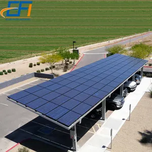 Stahl Solar Carport Installieren Sie Solar Panel Carport Kit Solar kraftwerk für Car Port