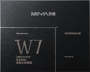 MIYA ARTISTA PINTURA 24 COLORES 5ML W7 CONJUNTO DE TUBOS DE <span class=keywords><strong>ACUARELA</strong></span> - Product Image 6
