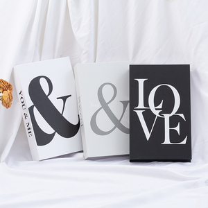 Il Nuovo Libro Decorativo Art Déco Bianco e Nero 2025 Può Essere Aperto per Conservazione e Piegato per il Trasporto al Battesimo - Product Image 3