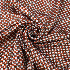 Cross-border New 70 Plaid Printed Simple Generous Red <strong>Green</strong> Polyester <strong>Silk</strong> Women's square Scarf Spring Wholesale Professional - Product Image 1