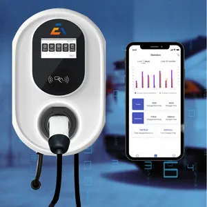 Wallbox Ev Charger Type 1 32a Fast Ev Charger Type 2 Ev Car Charger Electric Vehicle Charging Station 7kw 11kw 22kw