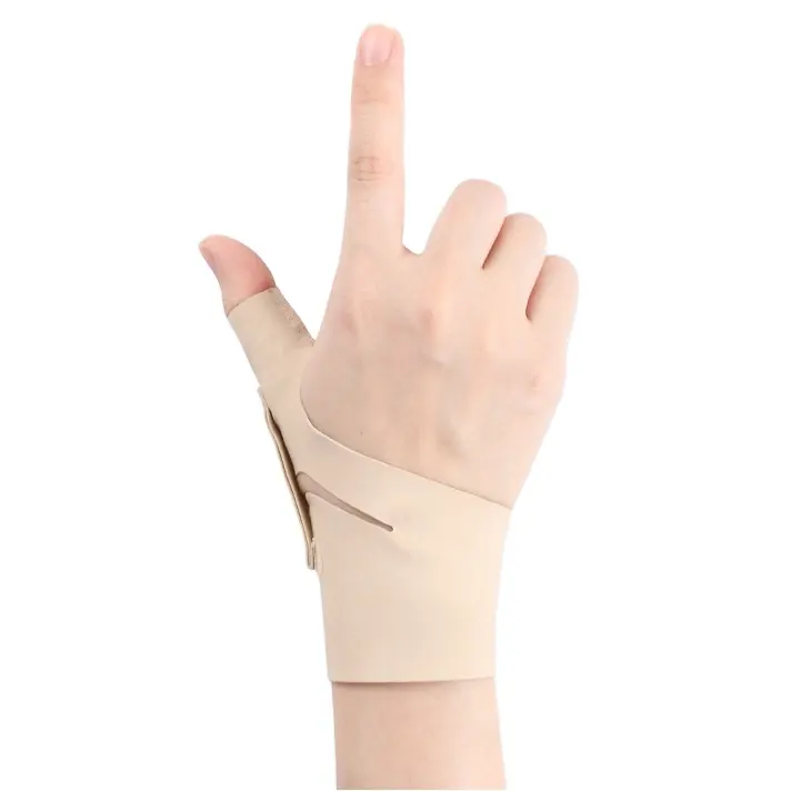 Adjustable Wrist Thumbs Hands Support Elastic Compression Finger Sleeves Compression Finger Holder Protector Brace