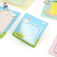 Bloc-notes autocollants personnalisés avec logo, colorés, sans acide, sans résidus, adhésifs, taille personnalisée, imprimés UV, papeterie