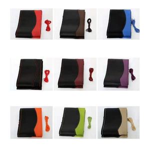 Funda de Cuero Hecha a Mano para Volante Universal de 4 Radios - Product Image 2
