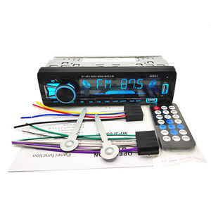 Thương hiệu xe mới đầy màu sắc hiển thị kỹ thuật số máy nghe nhạc MP3, máy nghe nhạc tự động với <span class=keywords><strong>Bluetooth</strong></span>, tay miễn phí nói chuyện xe MP3 với U-đĩa jack - Product Image 1