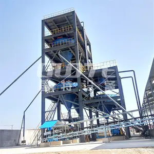 100 Ton/H Natte Silica Verwerkingsfabriek Zand Screening En Wassen Fabriek